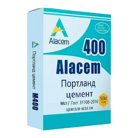 ALACEM M400 ЦЕМЕНТ 50 КГ